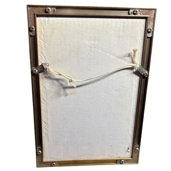 Indo-Persian Miniature Painting w/ Hunting Scene & Animals Framed Art RARE - Picture 14 of 14